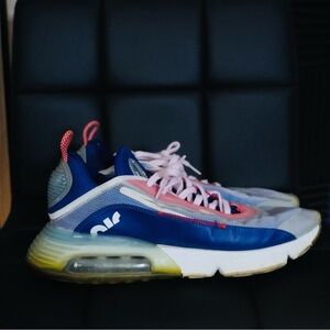 Nike Blue and Pink Athletic Shoes